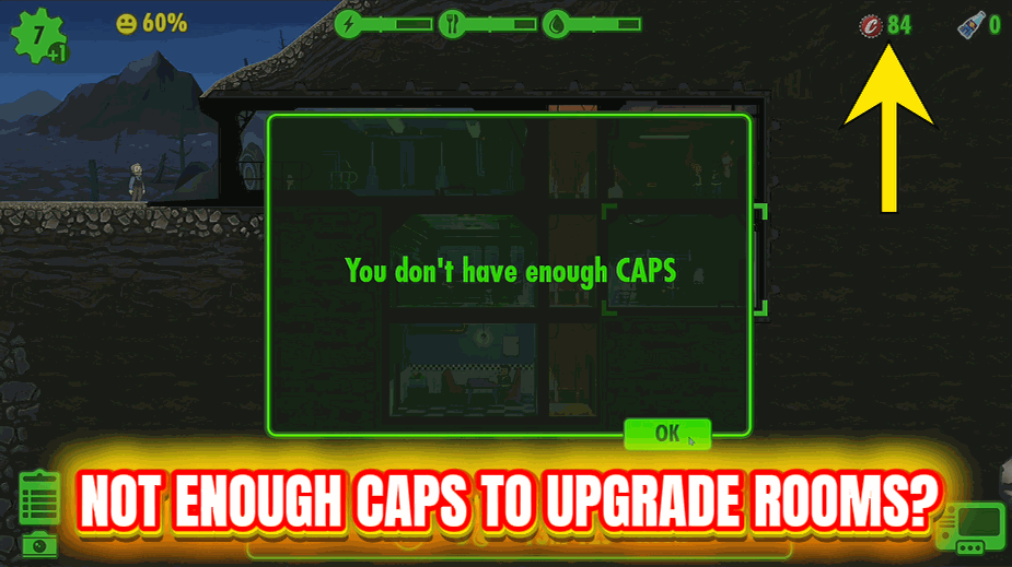 Fallout Shelter — Resource Lockdown (Lock All Essentials) (screenshot 4)